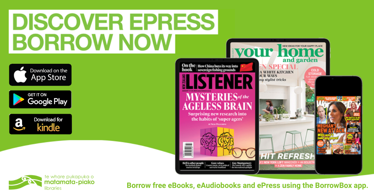 Updates to ePress on BorrowBox